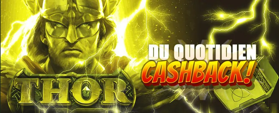 Cashback et promotions Thor Casino