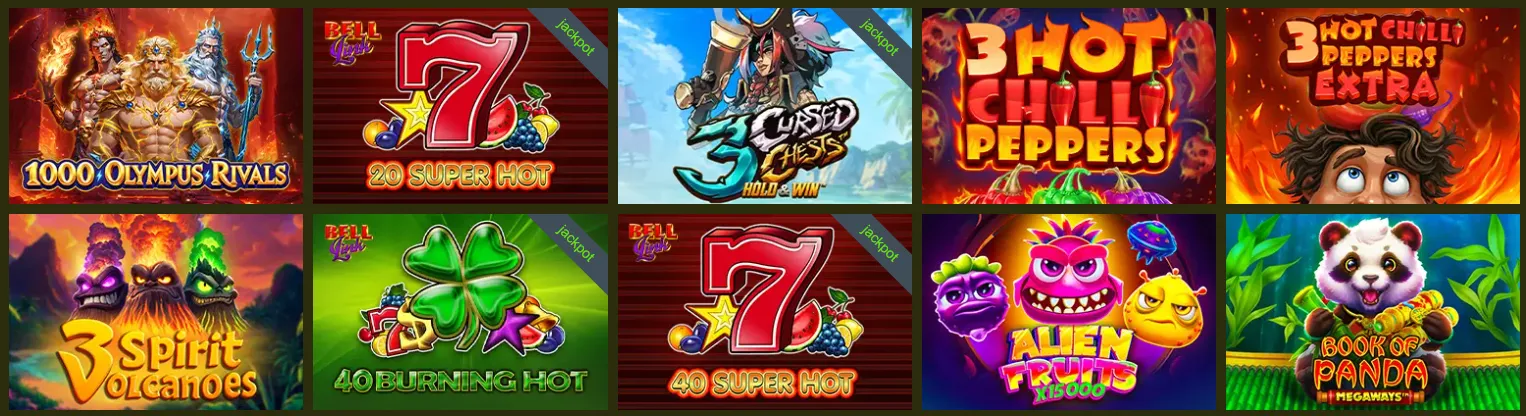 Jeux de casino Thor Casino