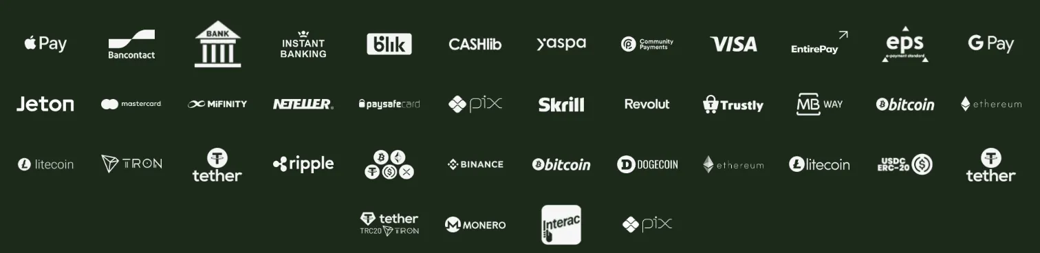 Méthodes de paiement Thor Casino